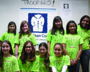 Ahwatukee Girl Scouts collect coats for Maggie's Place
